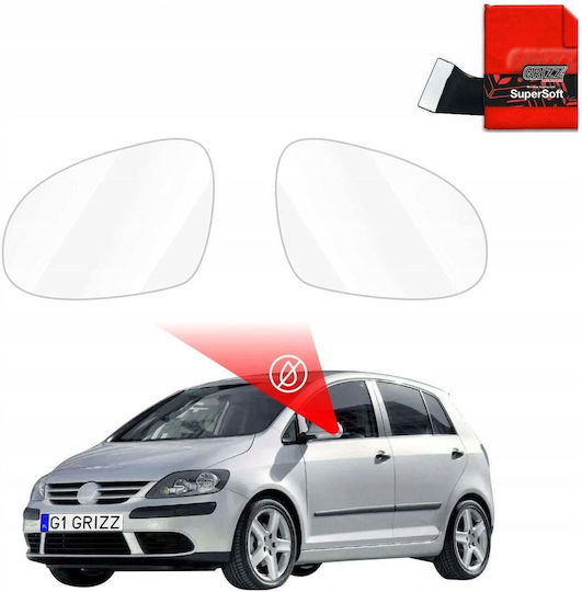 Grizzglass Rain Repellent Film Mirrors Grizzglass Zerodrop Volkswagen Golf Plus 2004-2013