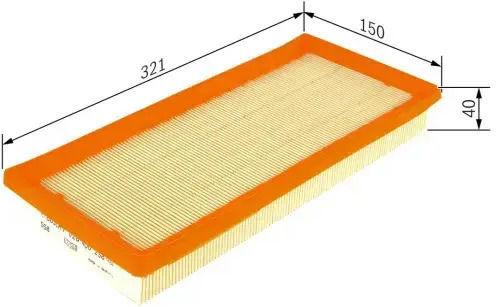 Bosch Auto Luftfilter F 026 400 258