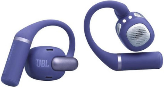 JBL Sense Pro Open Ear Bluetooth Handsfree Ακουστικά με Αντοχή στον Ιδρώτα και Θήκη Φόρτισης Μπλε