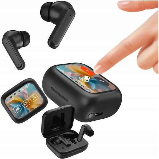 Forever TWSS-500 In-Ear Bluetooth Kopfhörer mit Ladekoffer Schwarz