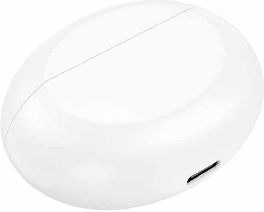 FQ12 Earbud Bluetooth Handsfree Ακουστικά με Θήκη Φόρτισης Λευκά