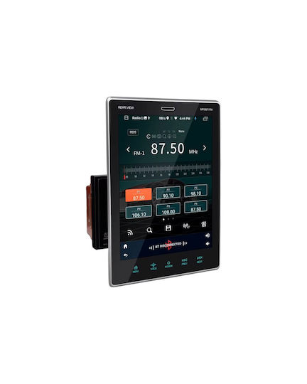 Sistem Audio Auto 2 DIN (Bluetooth/USB/AUX/WiFi/GPS/Apple-Carplay/Android-Auto) cu Ecran Tactil 9.5"