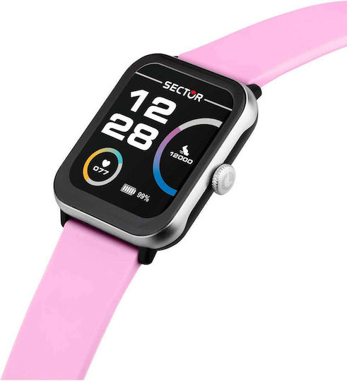 S-08 Smartwatch (Ροζ)