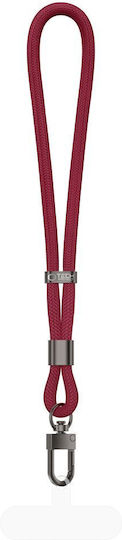Tech-Protect C11S Rope Handgelenkriemen Für Handydekoration Burgundisch