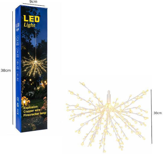 480 LED Weihnachtsbeleuchtung Warmweiß
