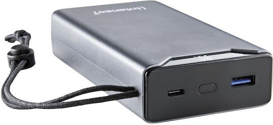 Intenso F20000 Power Bank 20000mAh με Θύρα USB-A και Θύρα USB-C Power Delivery / Quick Charge Γκρι