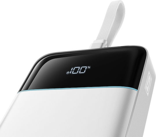 Cuktech Power Bank 25000mAh 120W mit USB-A Ausgangsanschlüsse und USB-C Ausgangsanschlüsse Weiß