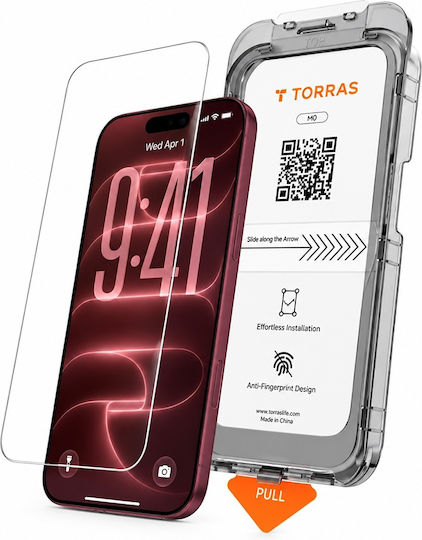 Torras Hd Borderless Tempered Glass Iphone 18 Pro Max
