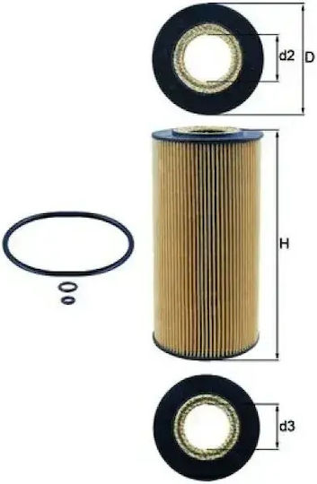 Φίλτρο Λαδιού Knecht Ox123/1d