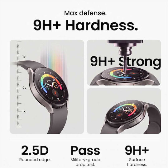 Tech-Protect Easy Set+ 2 Stück Gehärtetes Glas Für Galaxy Watch Ultra 2