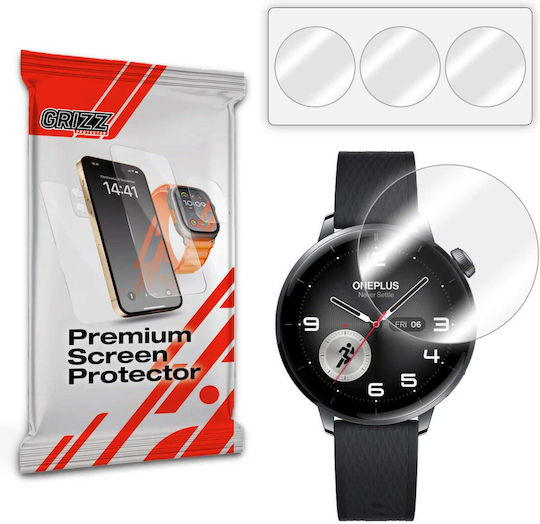 Grizzglass Υδροτζελ Μεμβράνη Grizzglass Hydrofilm Oneplus Watch 3 43mm