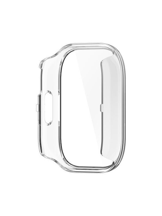 Hartschalenhülle mit integriertem gehärtetem Glas für Xiaomi Redmi Watch 5 Lite Transparent
