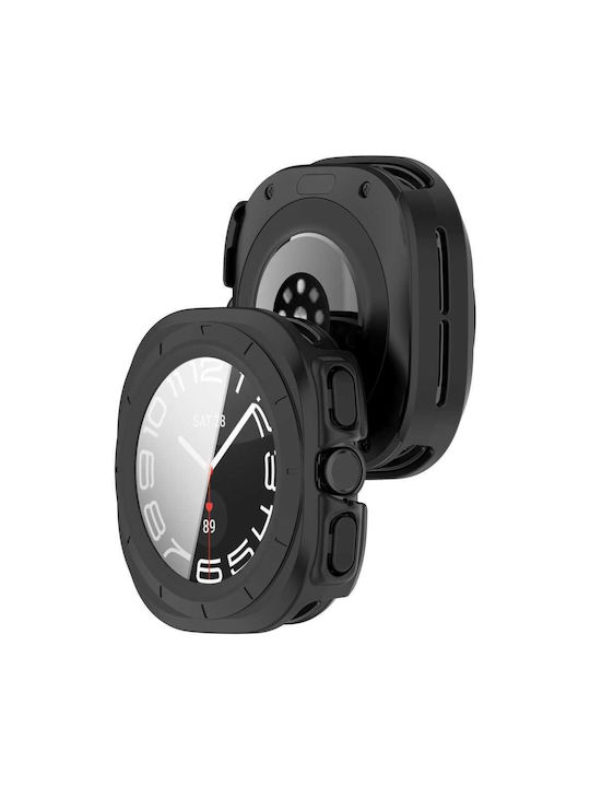 Tech-protect Defense 2-pack Samsung Galaxy Watch Ultra 2 2026 47 Mm Matte Black & Clear 5906302324736