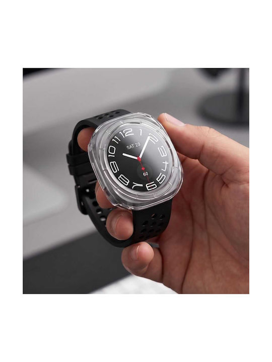 Tech-protect Defense 2-pack Samsung Galaxy Watch Ultra 2 2026 47 Mm Matte Black & Clear 5906302324736