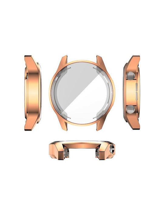Electroplated Silikonhülle in Rosa Farbe für Huawei Watch GT / GT2 / GT2 Pro / GT3 Pro / Ultimate (46mm) Electroplated Silikonhülle in Rosa Farbe für Huawei Watch GT / GT2 / GT2 Pro / GT3 Pro / Ultimate (46mm)