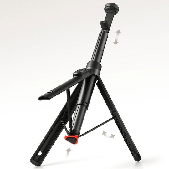Xiaomi Zoom Floor Selfie Stick Трипод За Мобилен Телефон Bluetooth Сив