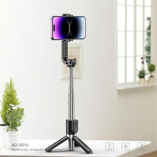 XO SS10 Selfie-Stick Tripoda Kinitou Bluetooth Schwarz