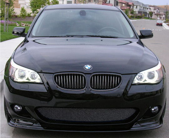 Lip Spoiler Μπροστινό Μαύρο Γυαλιστερό Bmw E60 M Technik 2003-2010