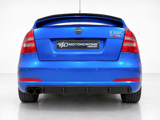 Motordrome Diffuser Αυτοκινήτου Πίσω Συμβατό με Skoda Octavia Mk2 2004-2009