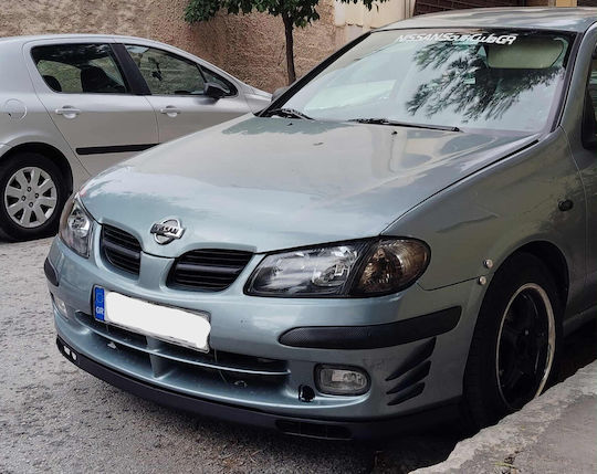 Lip Spoiler Black Plastic Universal