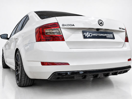 Motordrome Diffuser Αυτοκινήτου Πίσω Συμβατό με Skoda Octavia Mk3 2013-2017