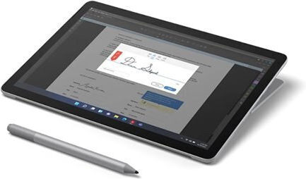 Microsoft Surface Go 4 10.5" Tablet (8GB/256GB/Intel N200/Win 11 Pro) Platinum
