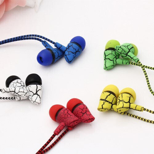 10020531C In-ear Handsfree με Βύσμα 3.5mm Κίτρινο