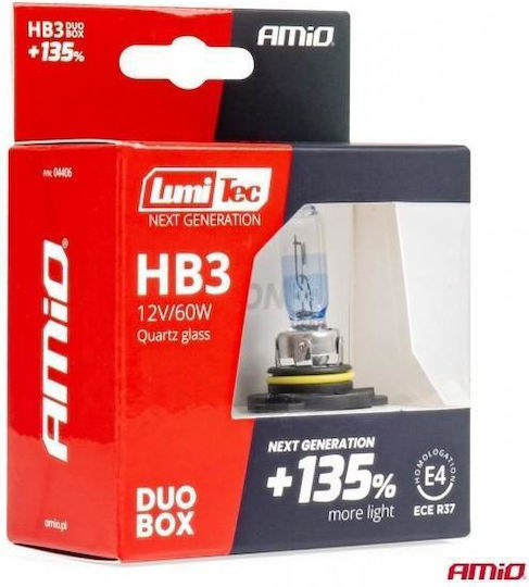 Халогенни Крушки Hb3 12v 60w Lumitec Next Generation +135% Duo Amio-04406