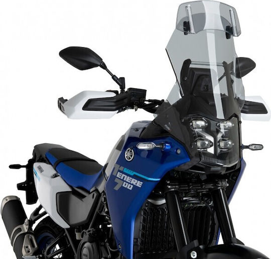Puig Touring Motorcycle Windshield & Windscreen Tinted Visor for Yamaha Tenere 700 22516H