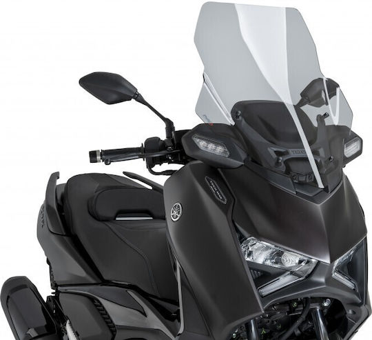 Puig V-tech Line Touring Motorcycle Windshield & Windscreen Transparent Visor for Yamaha X-MAX 22544W