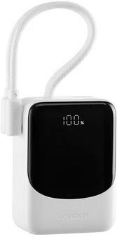 Joyroom JR-PC1 Външна батерия 10000mAh 22.5W с USB-A Порт и USB-C Порт Захранване с висока мощност Бял