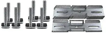 Menabo Autodachträgeradapter T Screw Mania 320/Marathon Gepäckträgersystem 4Stück