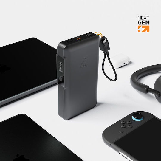 Xtorm NextGen Baterie externă 45000mAh 70W cu Port USB-A și 2 Porturi USB-C Midnight Black