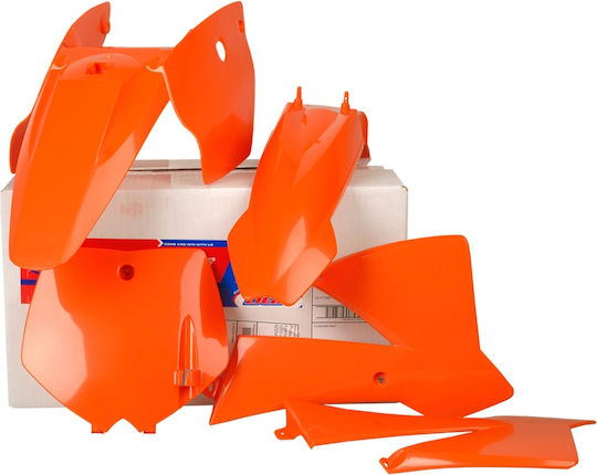 Комплект Пластмаси Mx Replica Polisport Ktm 65 Sx 2002-08 Oem Цвят Оранжев