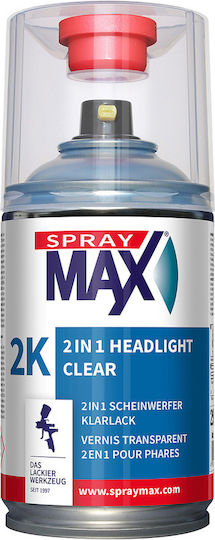 Spray Max Spray auto Lac pentru Faruri Auto 2K Două componente și întăritor 250ml
