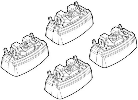 Nordrive Ends Bars Type Nordrive BMW Series 4 Grand Coupe G22/g23 4d 01/21+ Passenger Cars 4 Pieces L.n21278