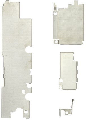 Metallische Abdeckungen Für Motherboard iPhone 5 4 Stück