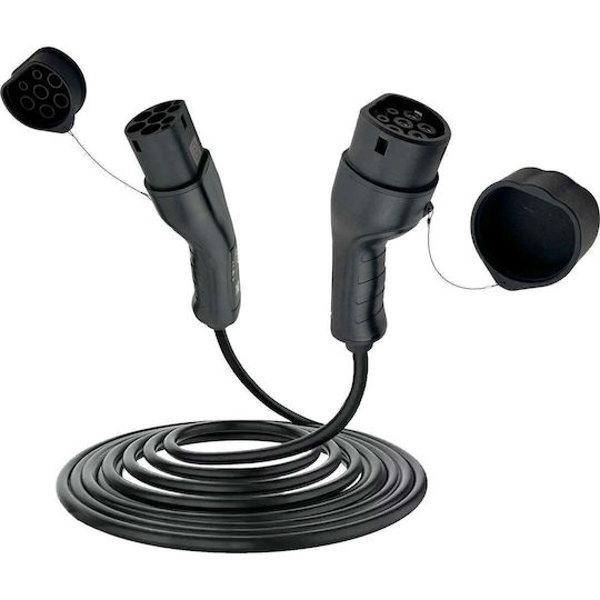 Inline Ladekabel für Elektroautos Type 2 11kw Dreiphasig 7.5m