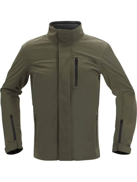 Richa Universal Winter Herren Reitjacke Wasserdicht Grünes