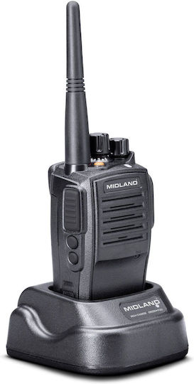 Midland G15 PRO Noise Cancelling Ασύρματος Πομποδέκτης PMR 0.5W χωρίς Οθόνη