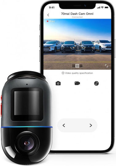 70Mai Camera DVR Auto 1080P Cu Ecran 1.2 Wi-Fi GPS
