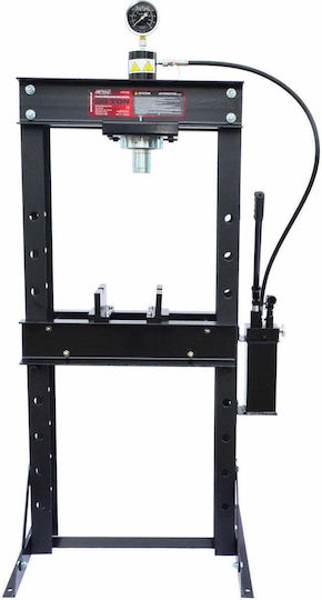 AWTools Hydraulische Werkstattpresse mit Maximalem Druck bis 30 Tonnen