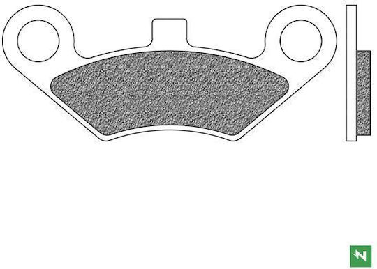 Fd0566sv1 Metal ATV Cfmoto Newfren F453 Motorcycle Brake Pads