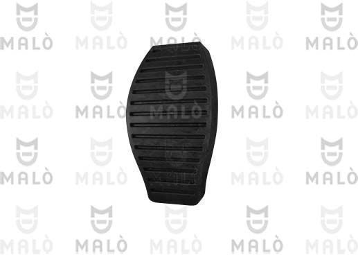Malo Pedale für Fiat aus Gummi Schwarz 1Stück