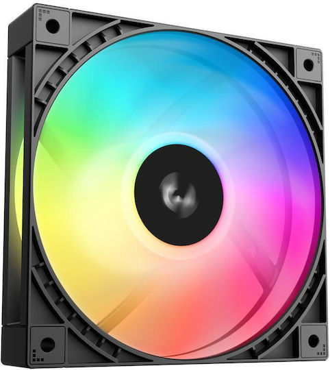 FD12R ARGB V2 Case Fan 120mm (1700rpm / 50.56cfm) with ARGB Lighting Black