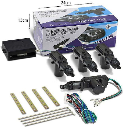 Car Central Locking Power 4-Tür Schloss System Kit