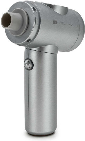 Techly Car Handheld Vacuum & Blower 2 in 1 Rechargeable 5V 100W Silver