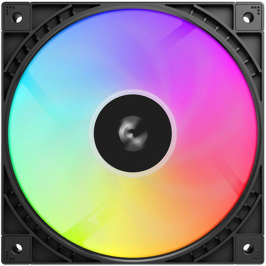 FD12 ARGB V2 Gehäuselüfter 120mm (1900rpm / 56,31cfm) mit ARGB Beleuchtung Schwarz