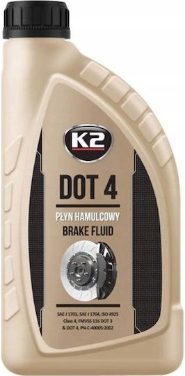 K2 Υγρά Φρένων DOT 4 1lt