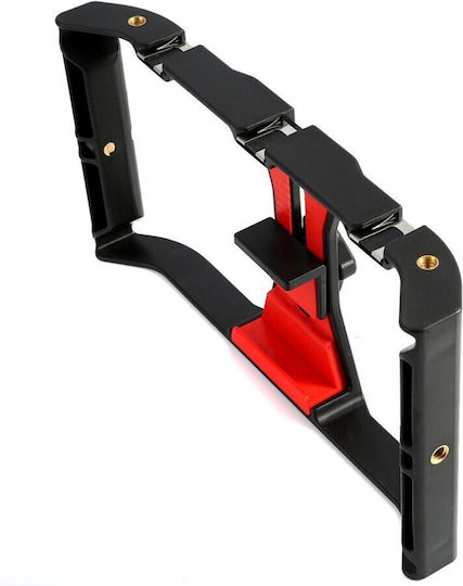 Professional Camera Shooting Support Grip for Smartphones Black